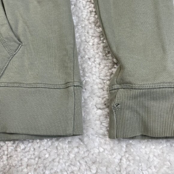 Pact Organic Cotton Sage Green Zip Up Hoodie FLAW - Picture 7 of 9